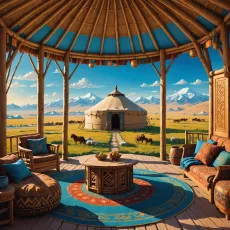 Народные мотивы: этнические песни и их значение в казахской национальной культуре